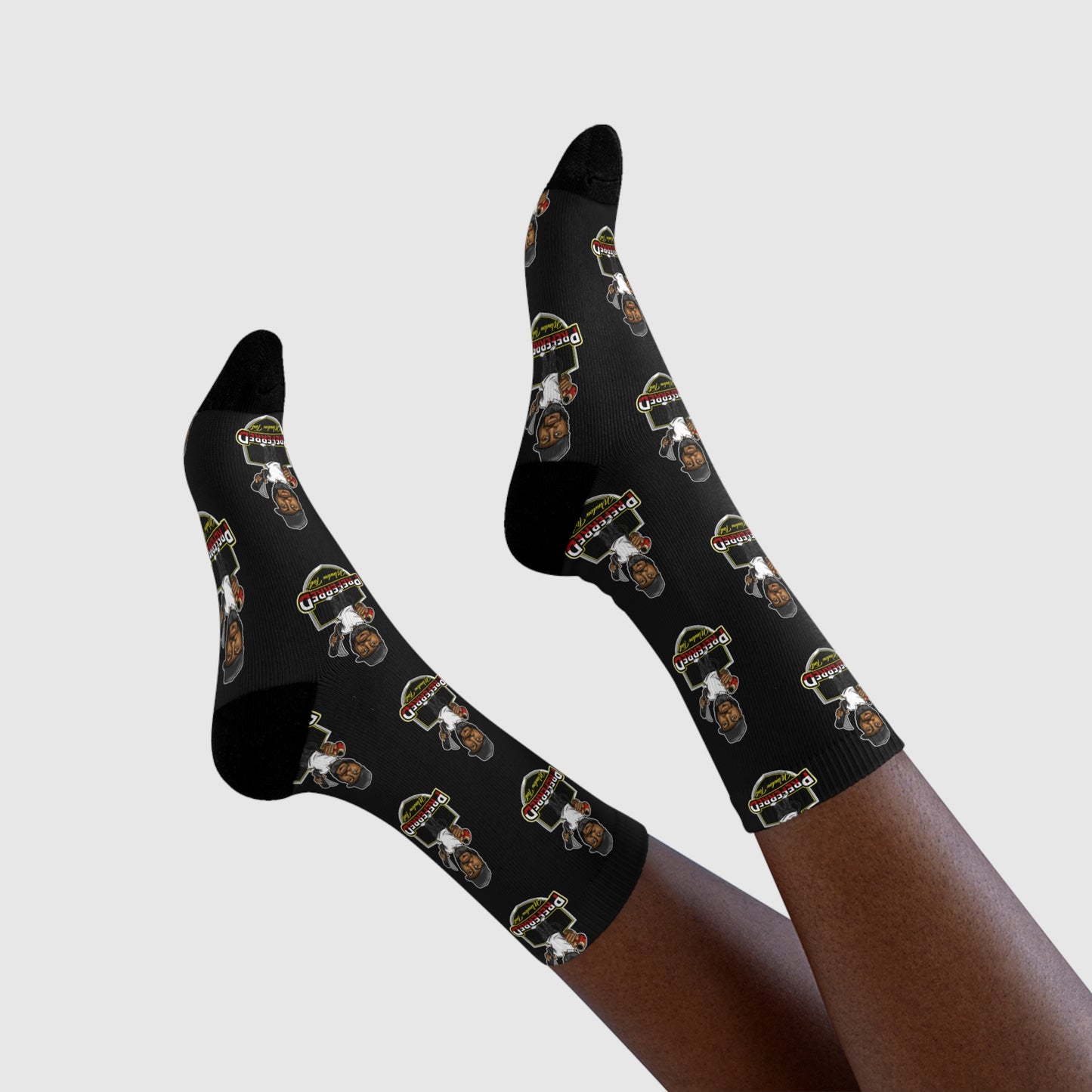 Preferred Window Tint Crew Socks (Full Character)