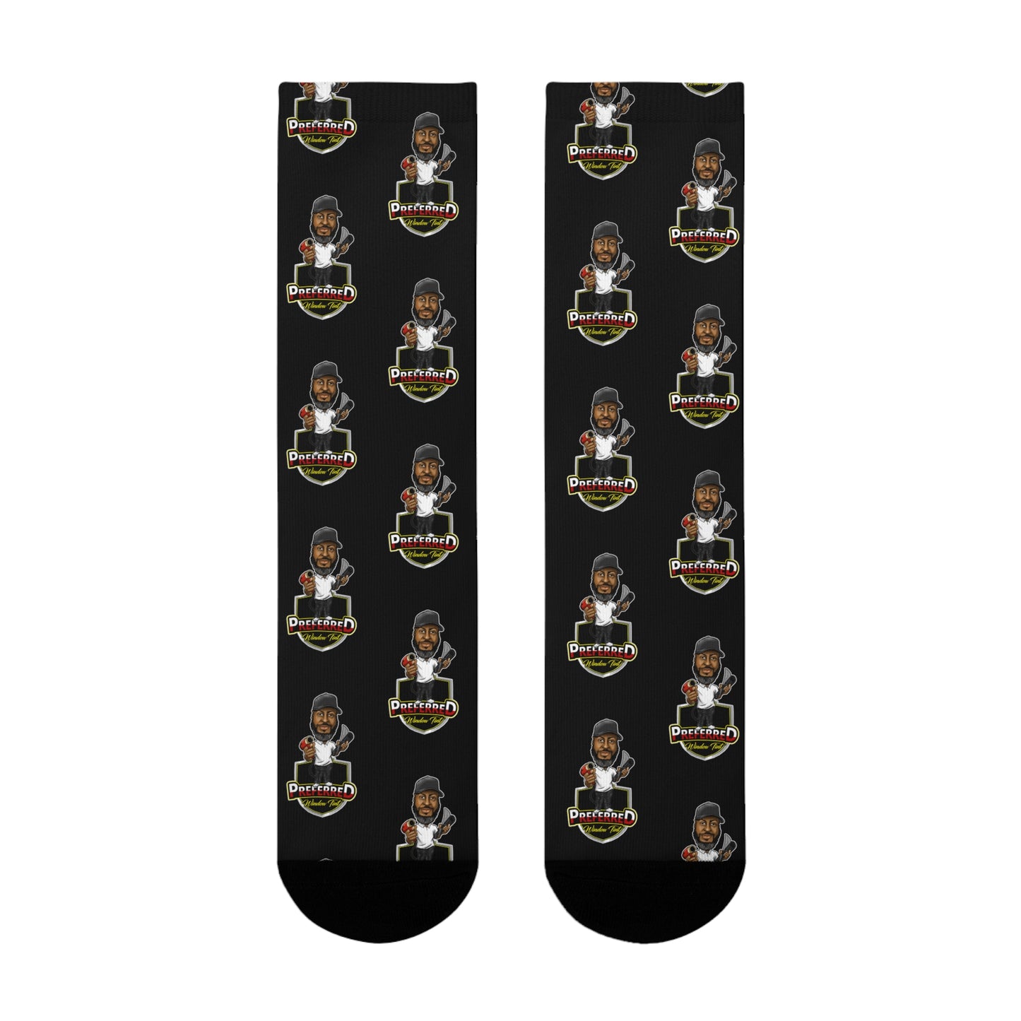 Preferred Window Tint Crew Socks (Full Character)