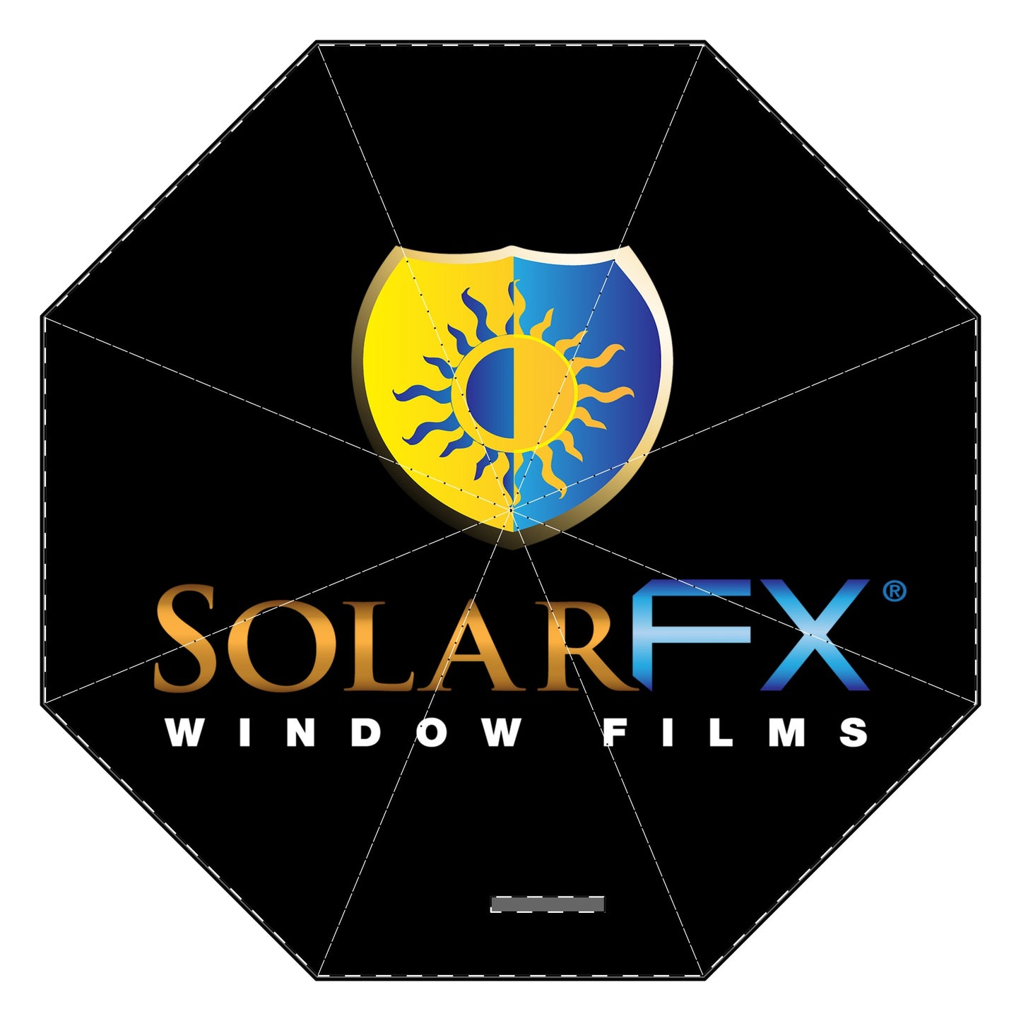 Solarfx Semi-Automatic Foldable Umbrella