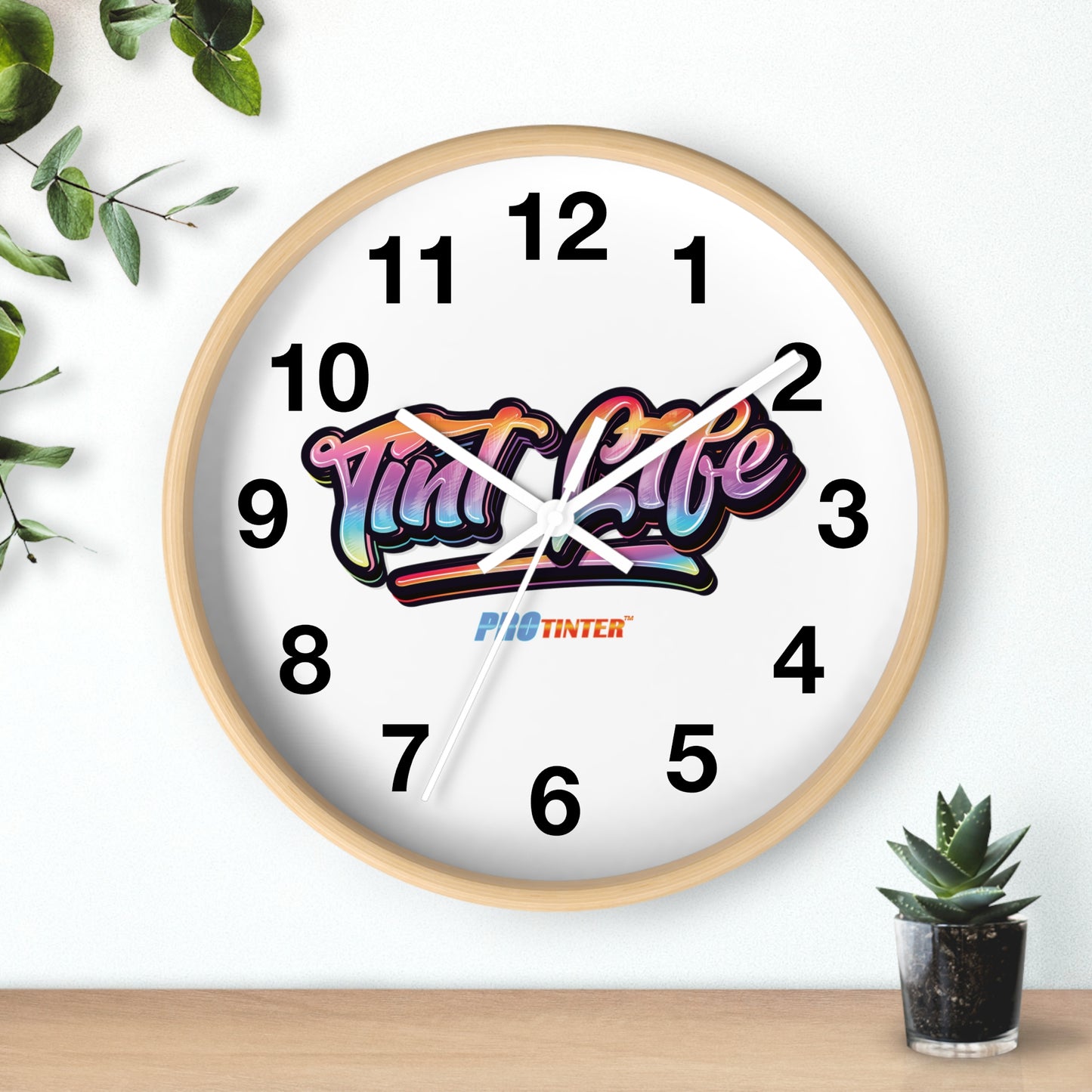 Tint Life Wall Clock