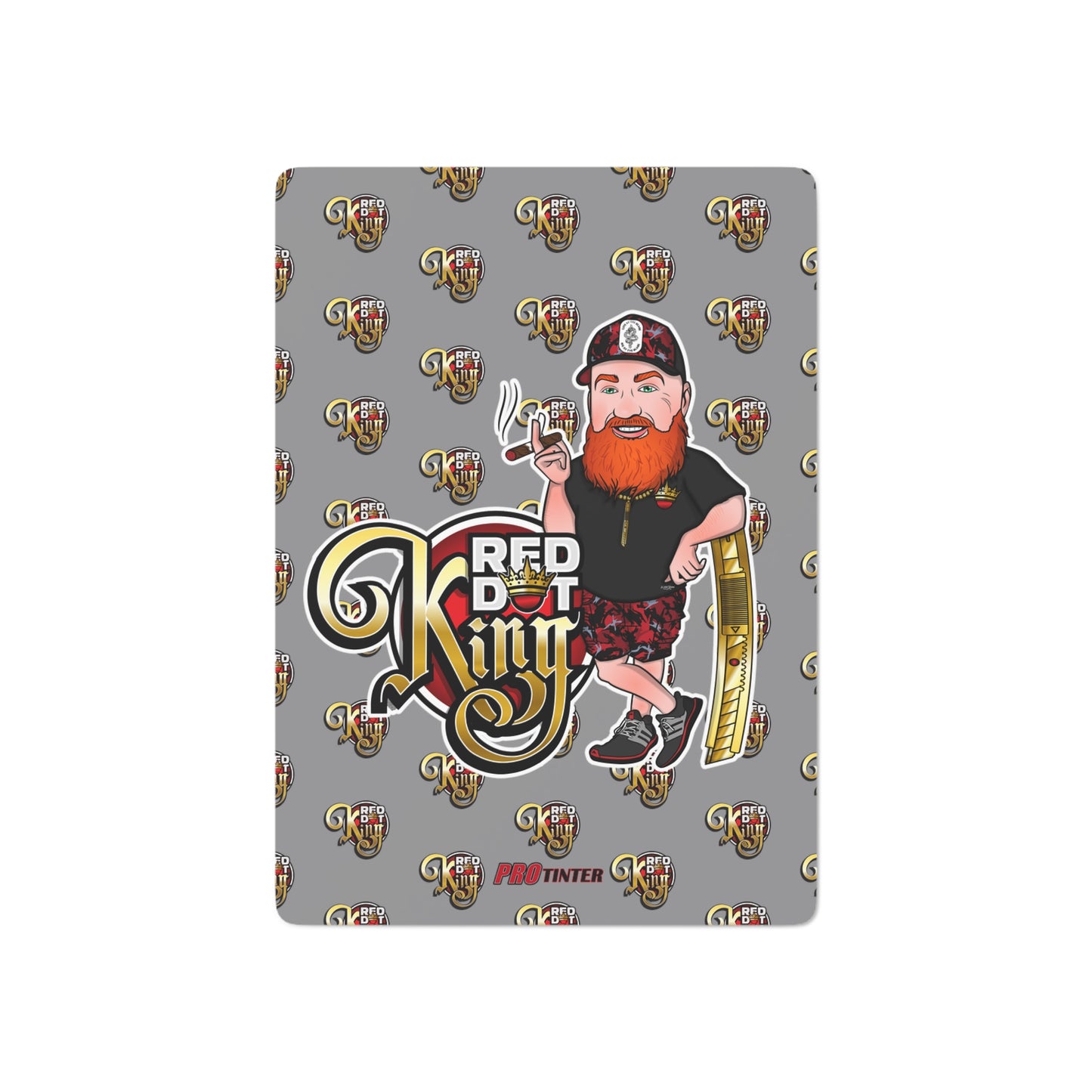 Red Dot King Poker Cards