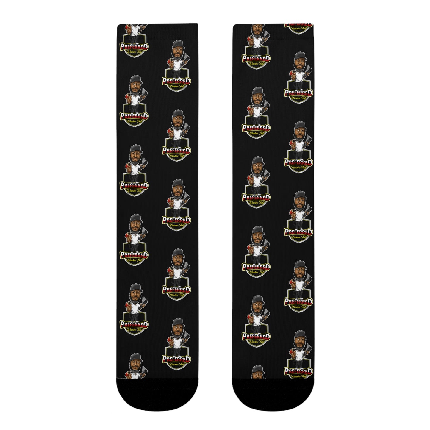 Preferred Window Tint Crew Socks (Full Character)