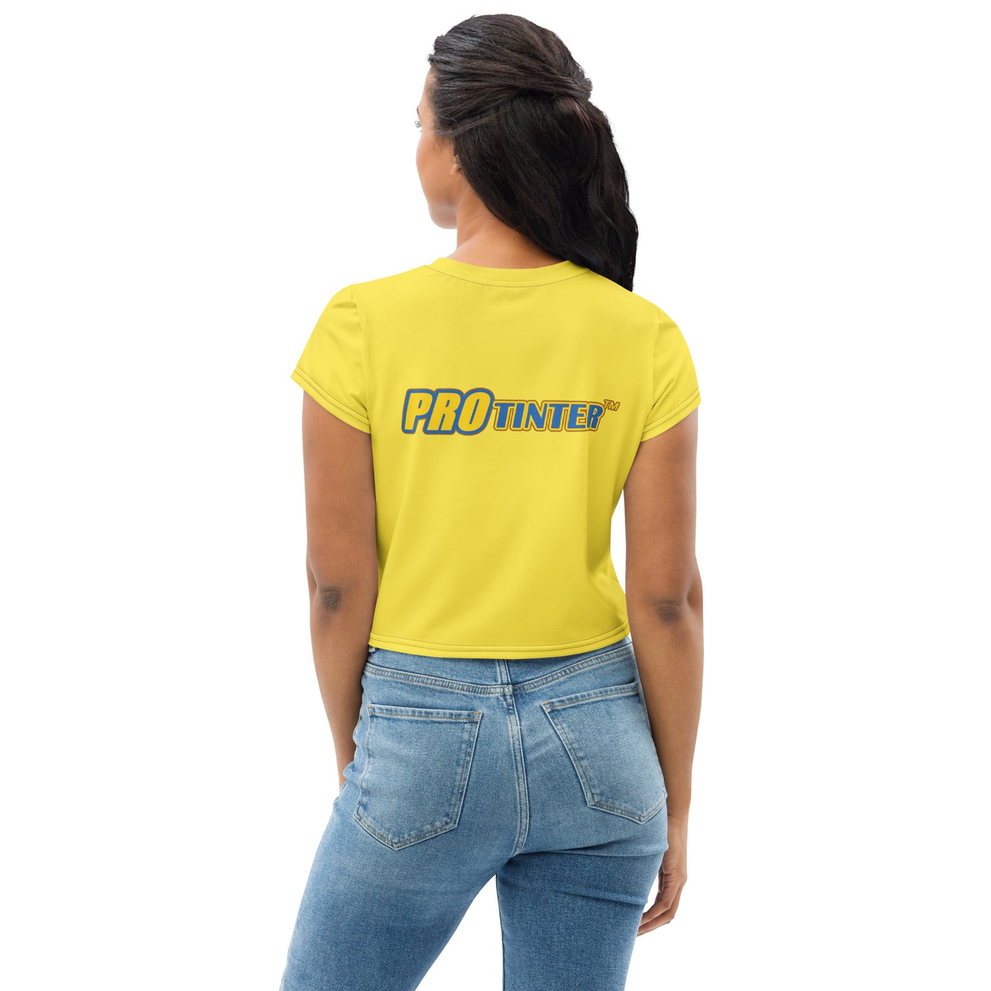 SolarFX Yellow Crop Tee