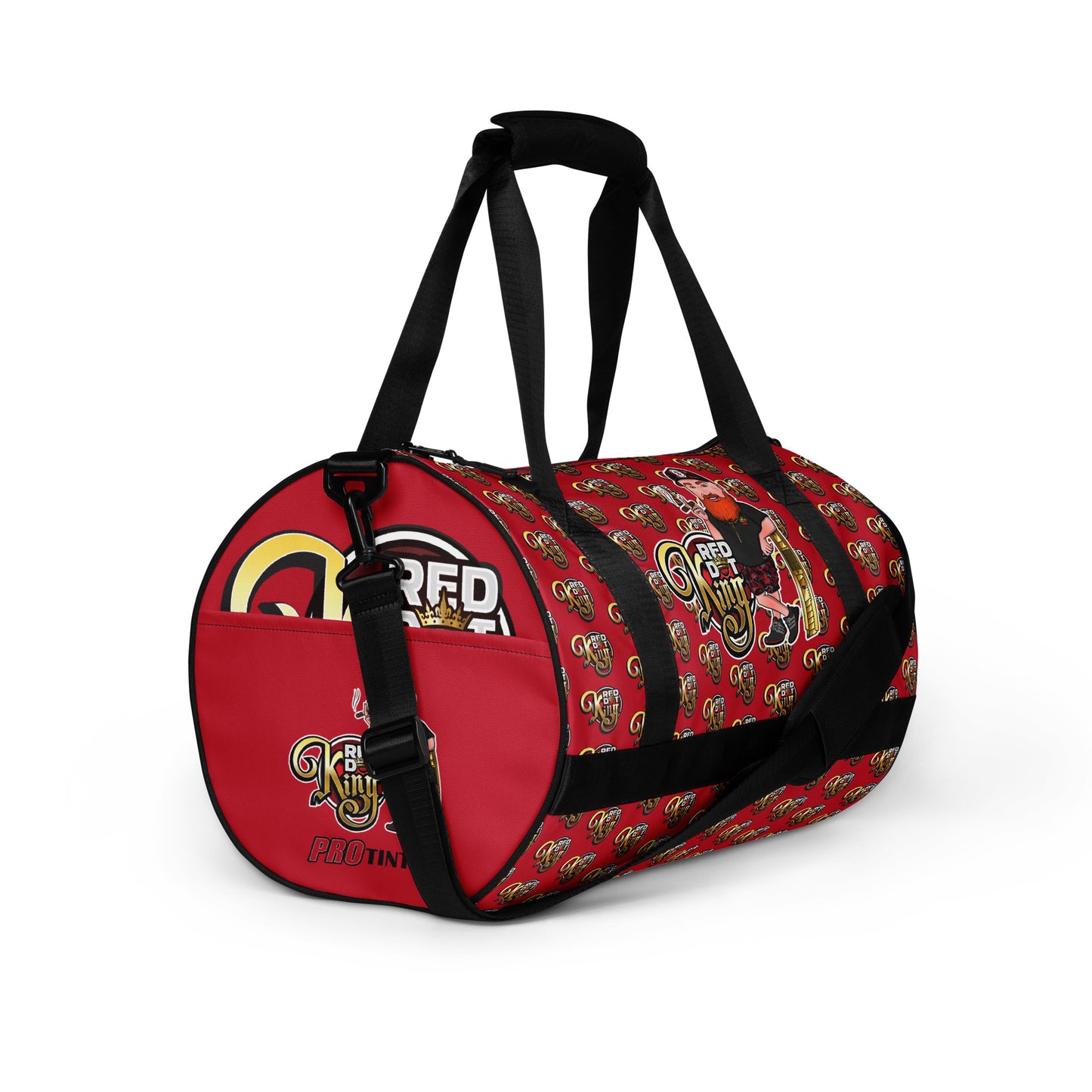 Red Dot King Gym Bag (Red)