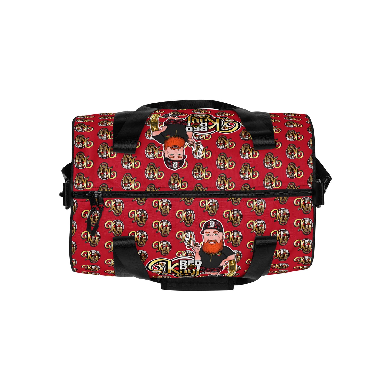 Red Dot King Gym Bag (Red)