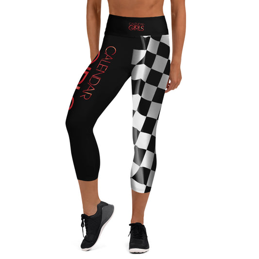 2025 Calendar Girls on Leg Capri Leggings