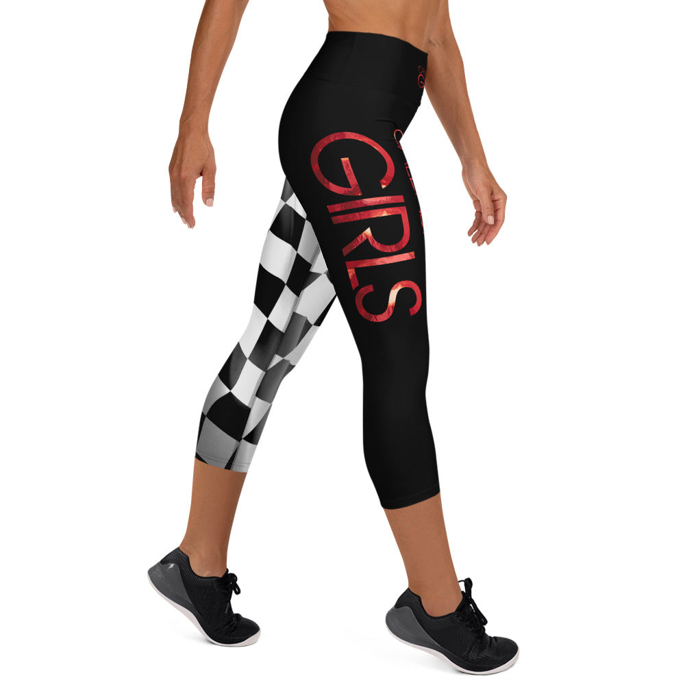 2025 Calendar Girls on Leg Capri Leggings
