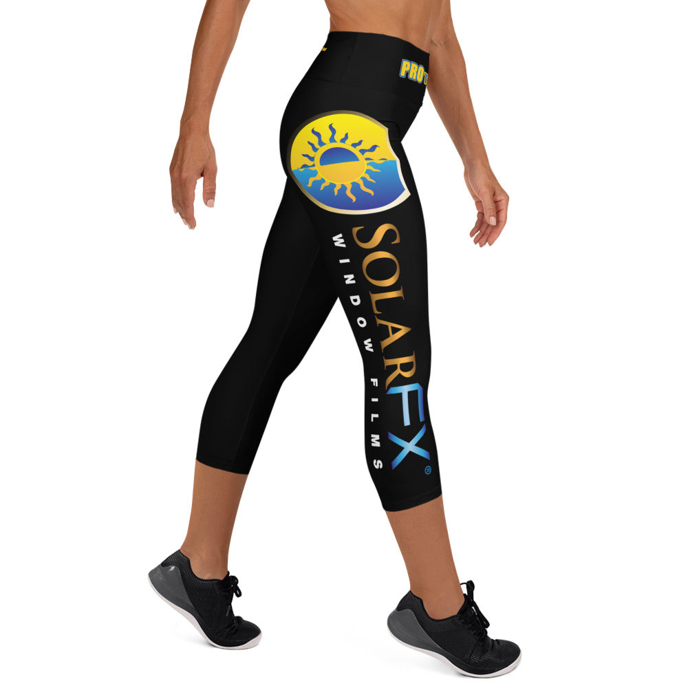 Solarfx Black Women Capri Leggings