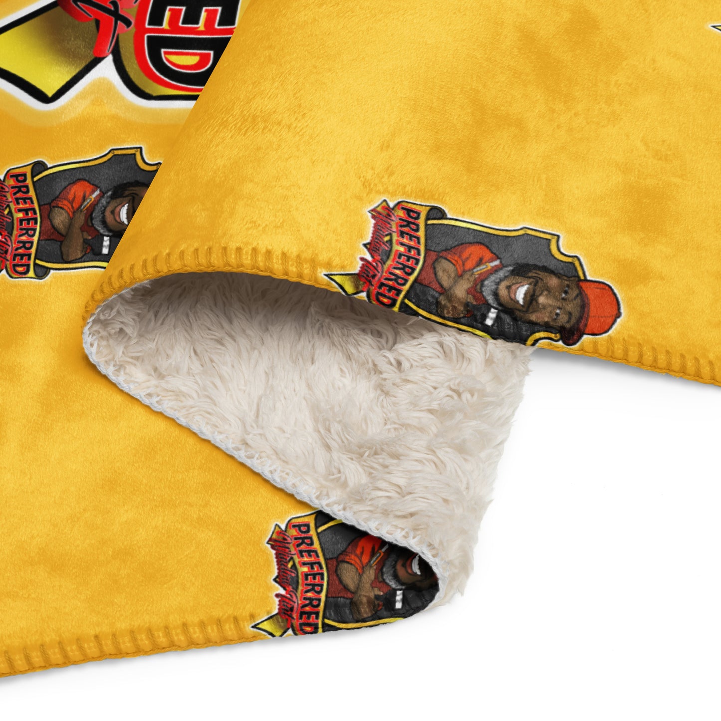 Preferred Window Tint Custom Sherpa blanket (To The Worlds Greatest Mom)