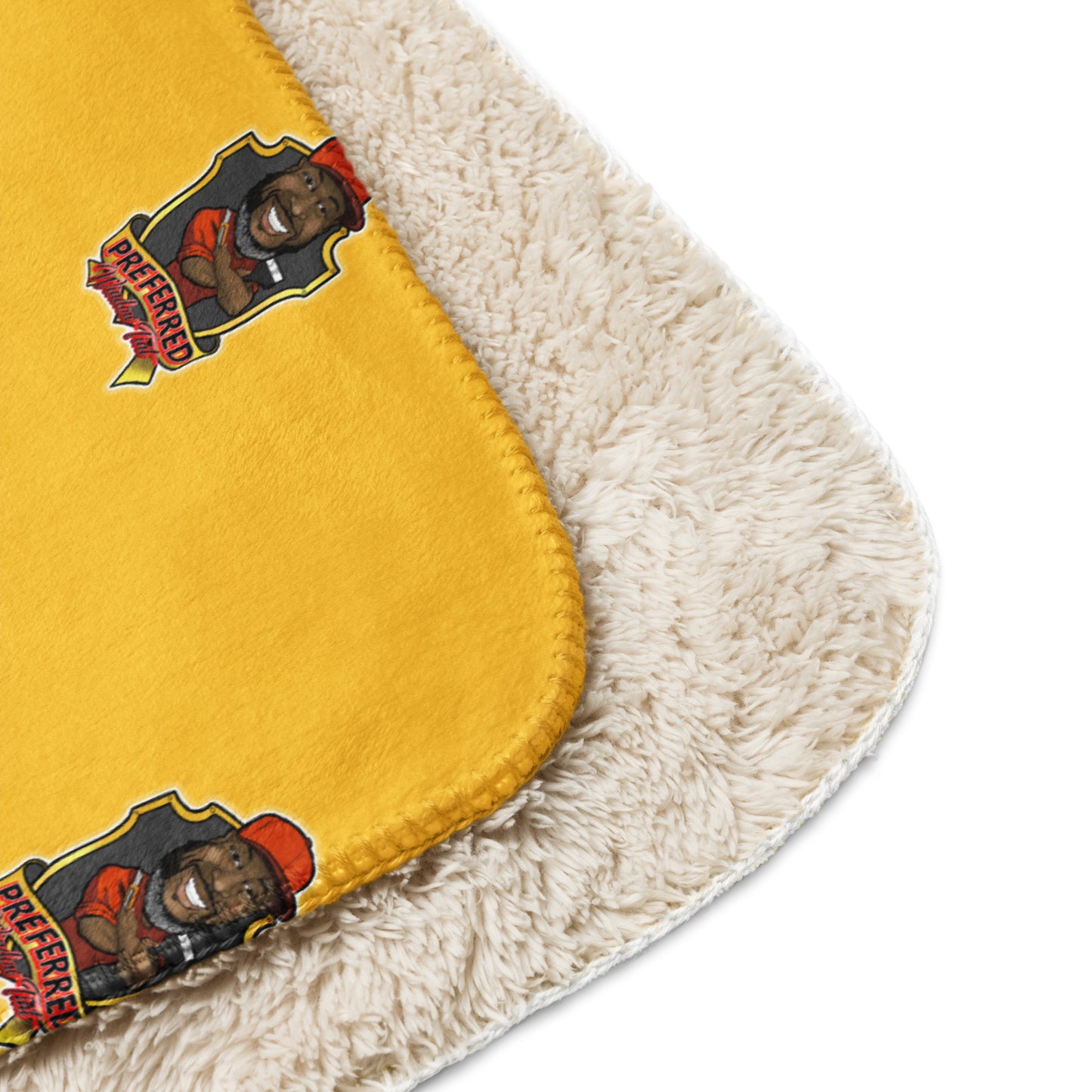 Preferred Window Tint Custom Sherpa blanket (To The Worlds Greatest Mom)