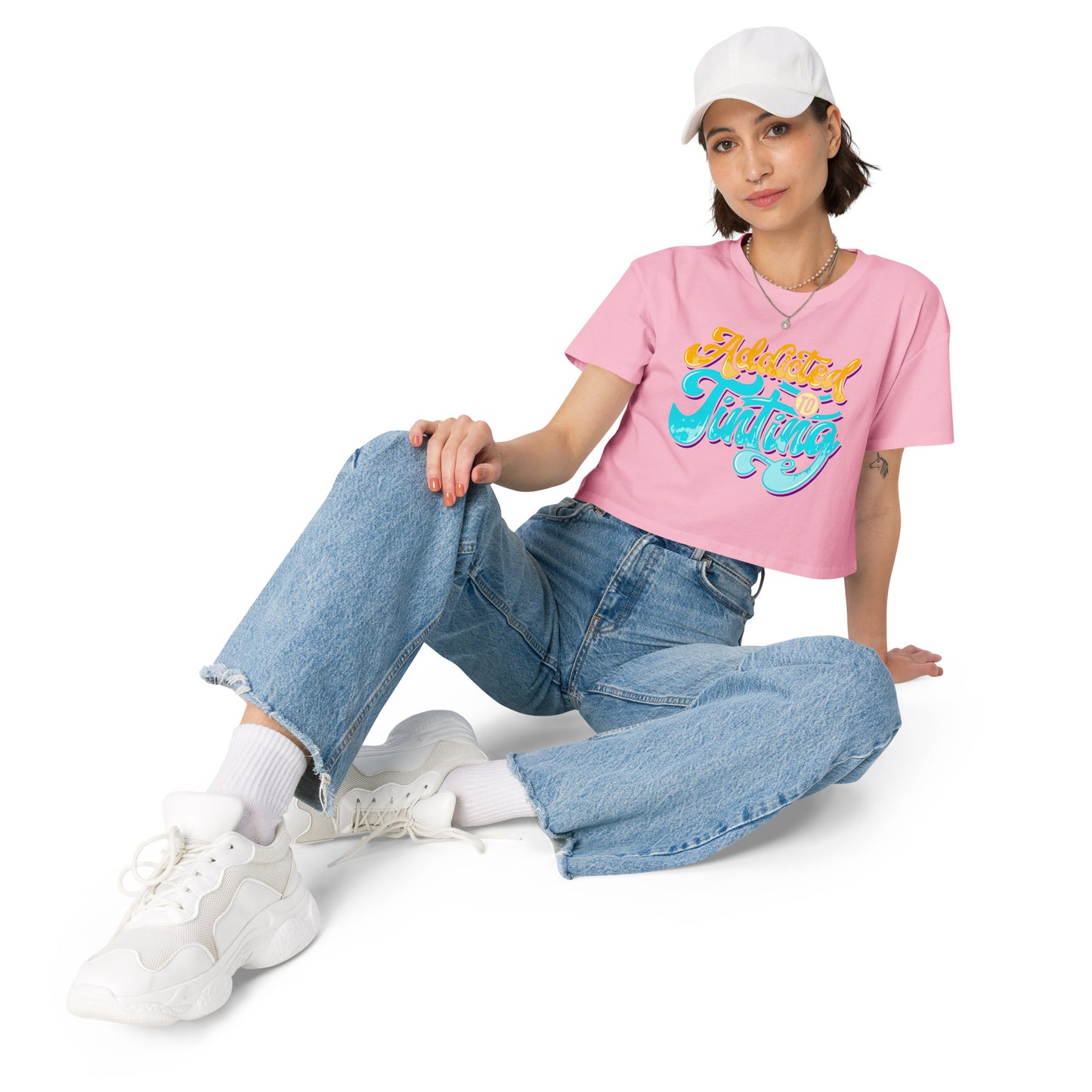 Addicted to Tinting Women’s Crop Top