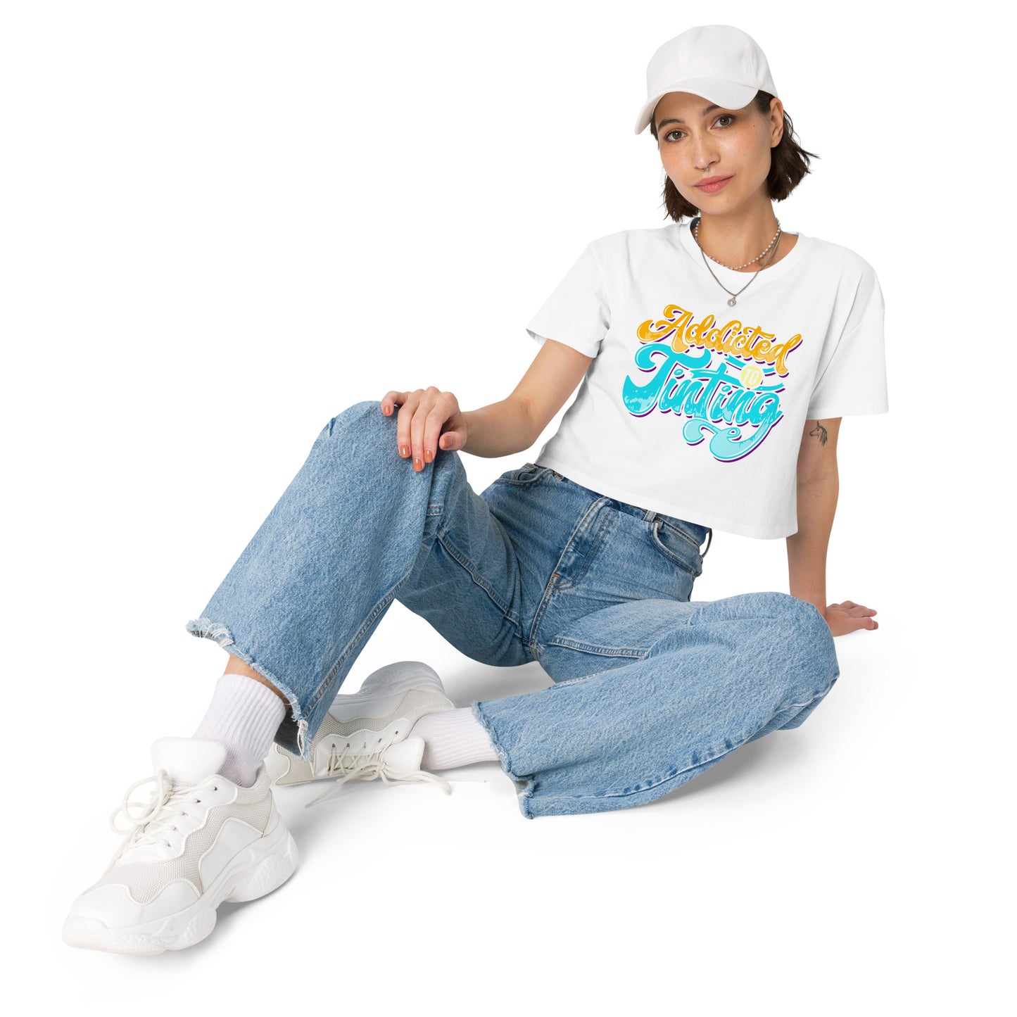 Addicted to Tinting Women’s Crop Top