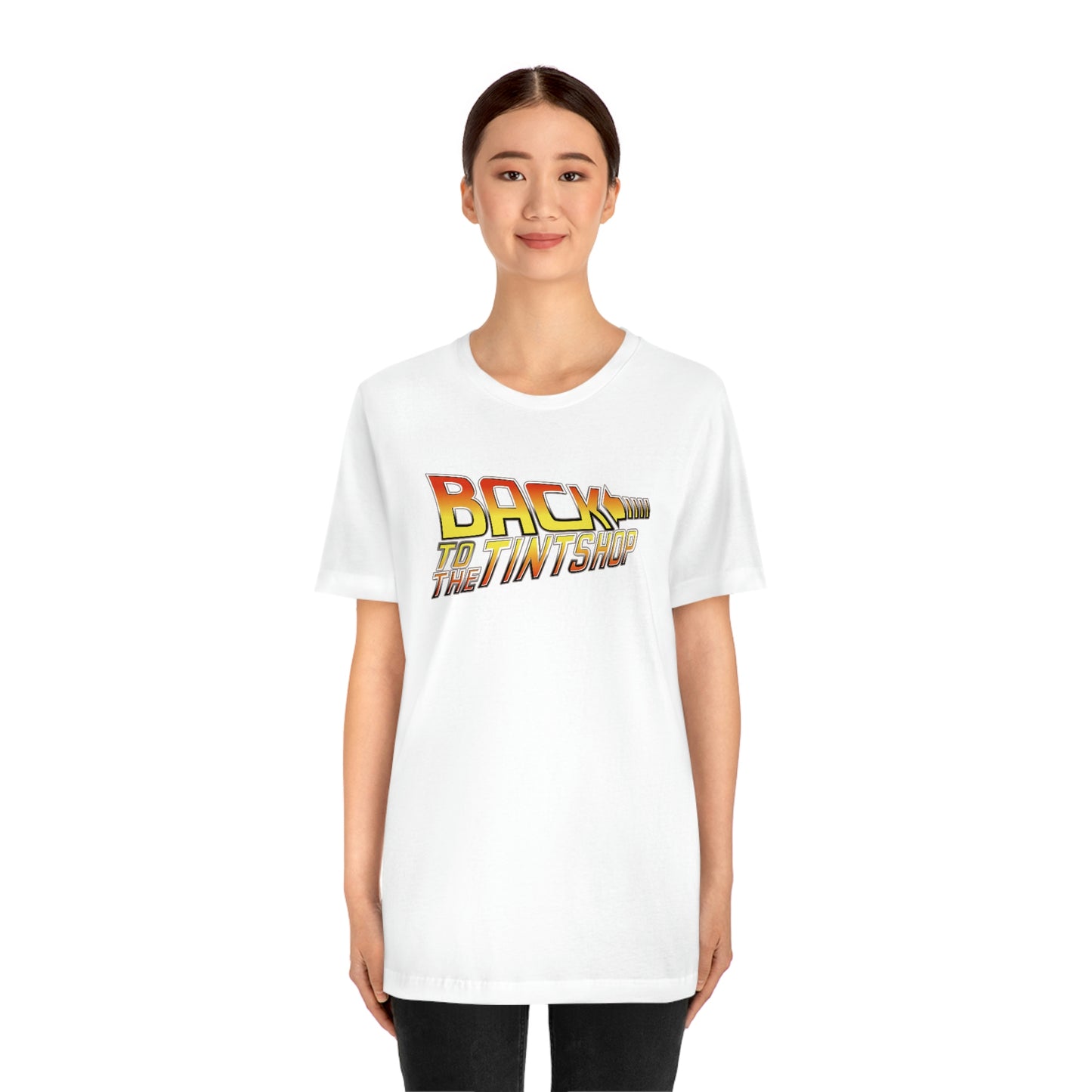 BACK TO THE TINTSHOP Short Sleeve Tee