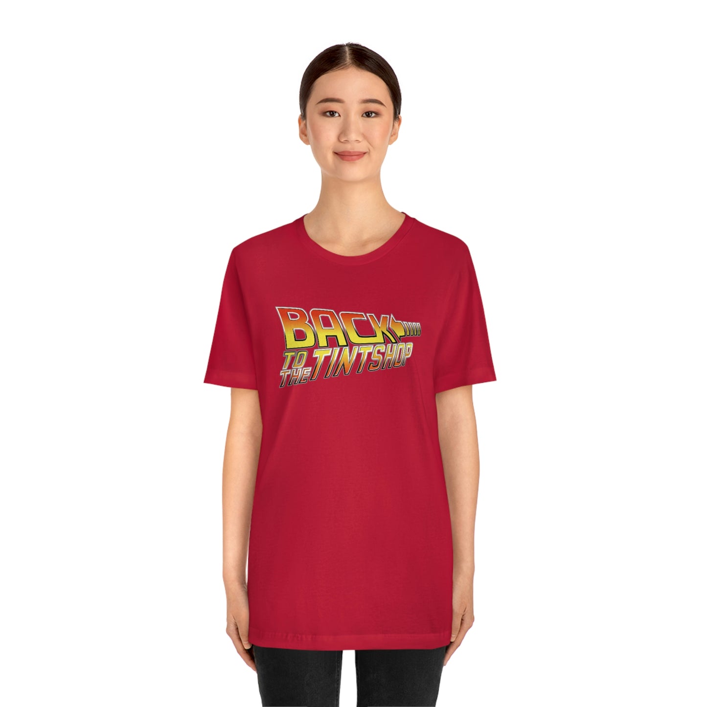 BACK TO THE TINTSHOP Short Sleeve Tee