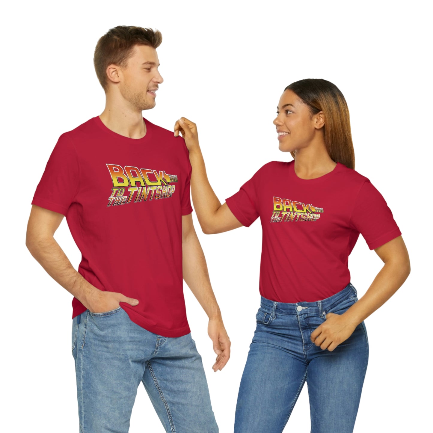 BACK TO THE TINTSHOP Short Sleeve Tee