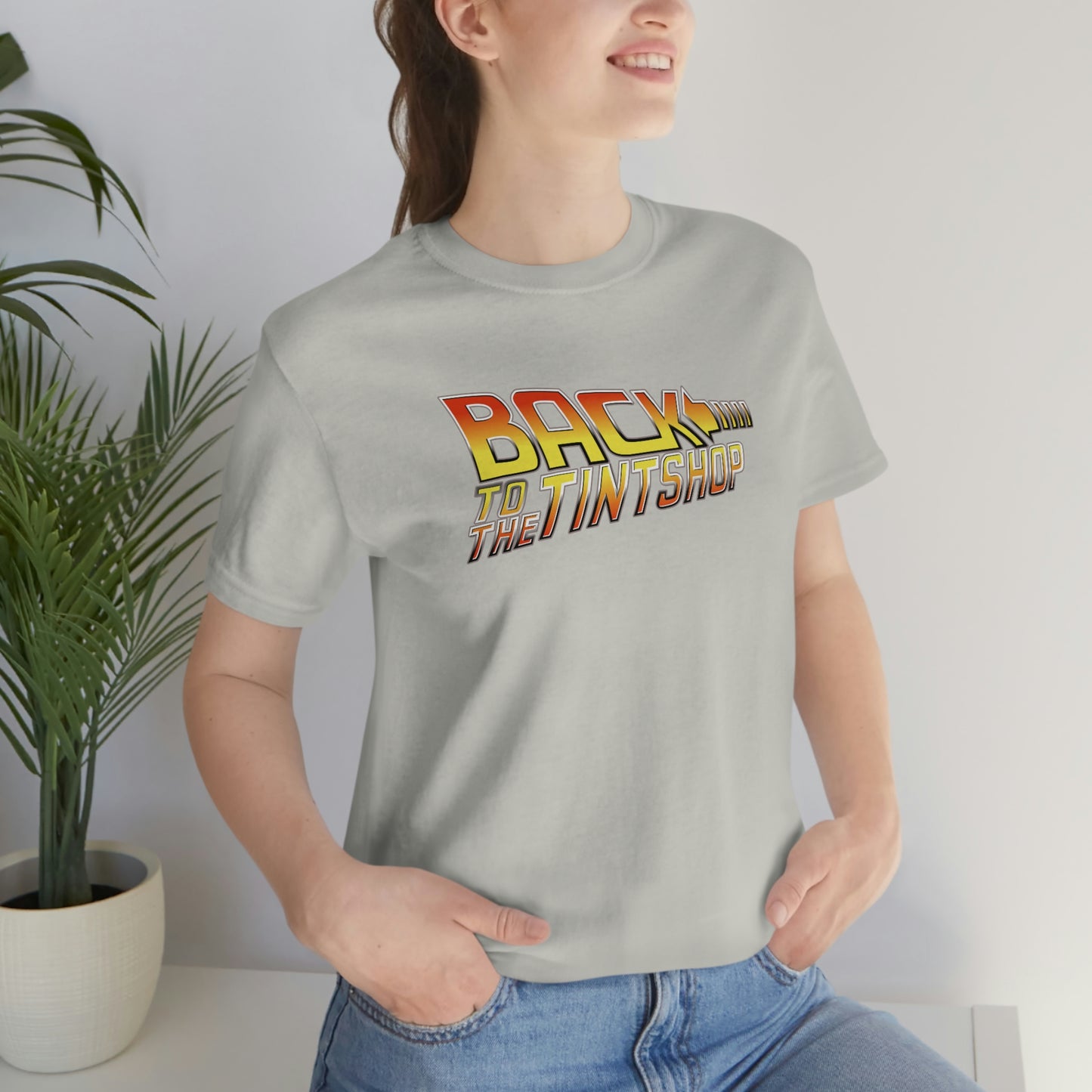 BACK TO THE TINTSHOP Short Sleeve Tee