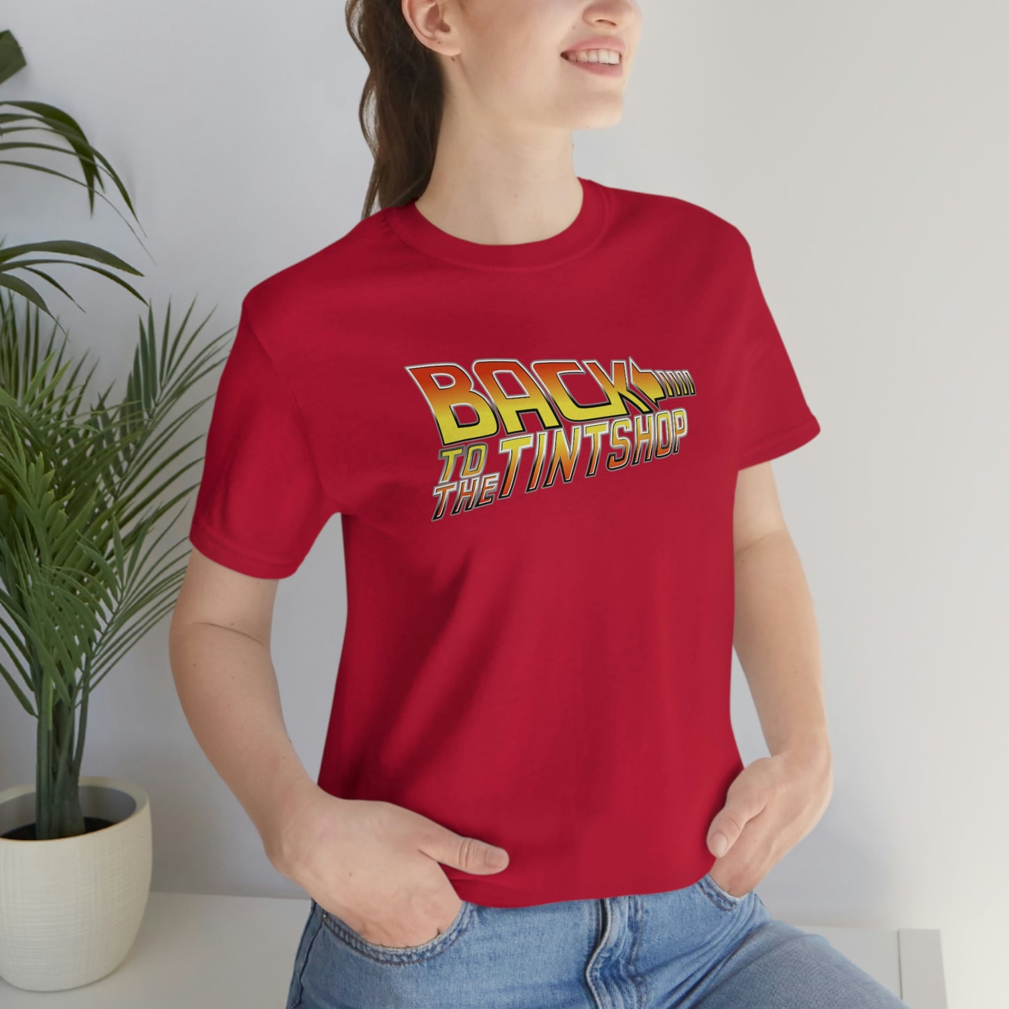 BACK TO THE TINTSHOP Short Sleeve Tee
