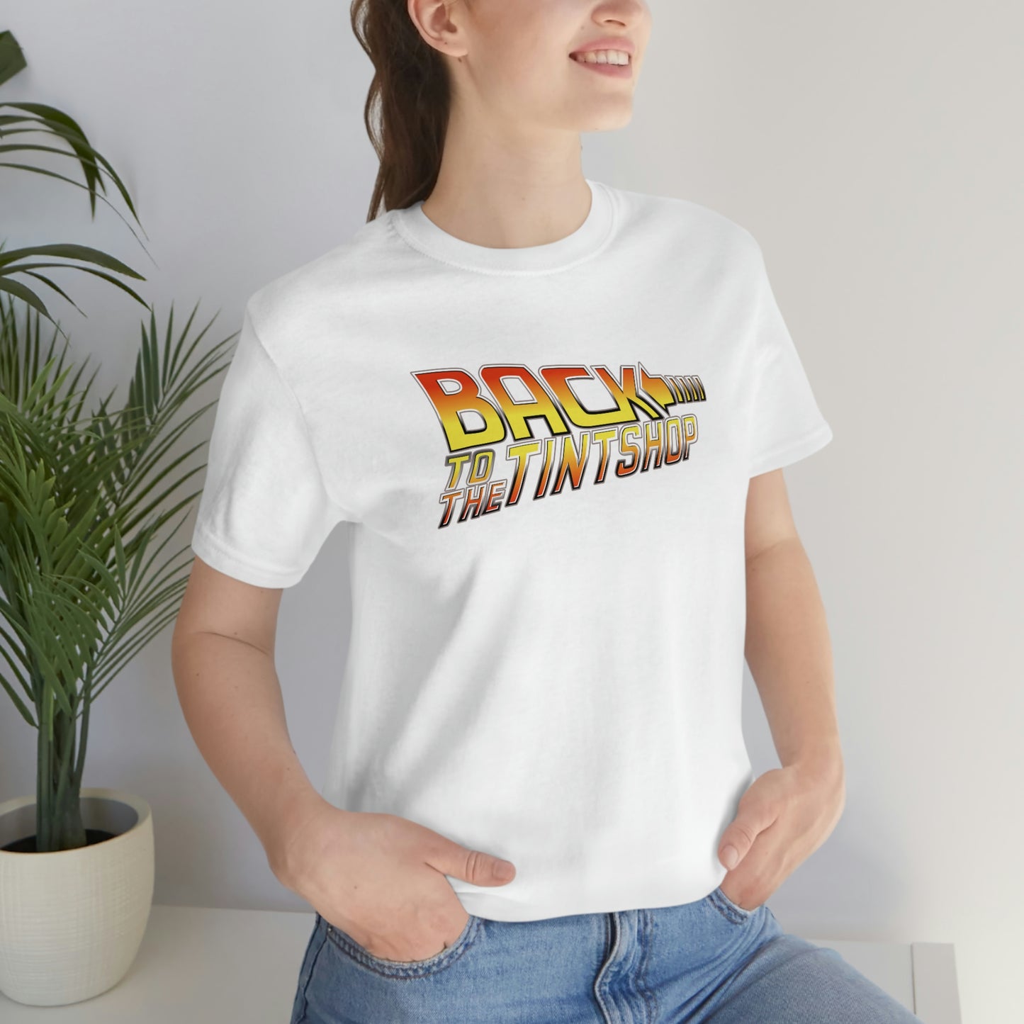 BACK TO THE TINTSHOP Short Sleeve Tee