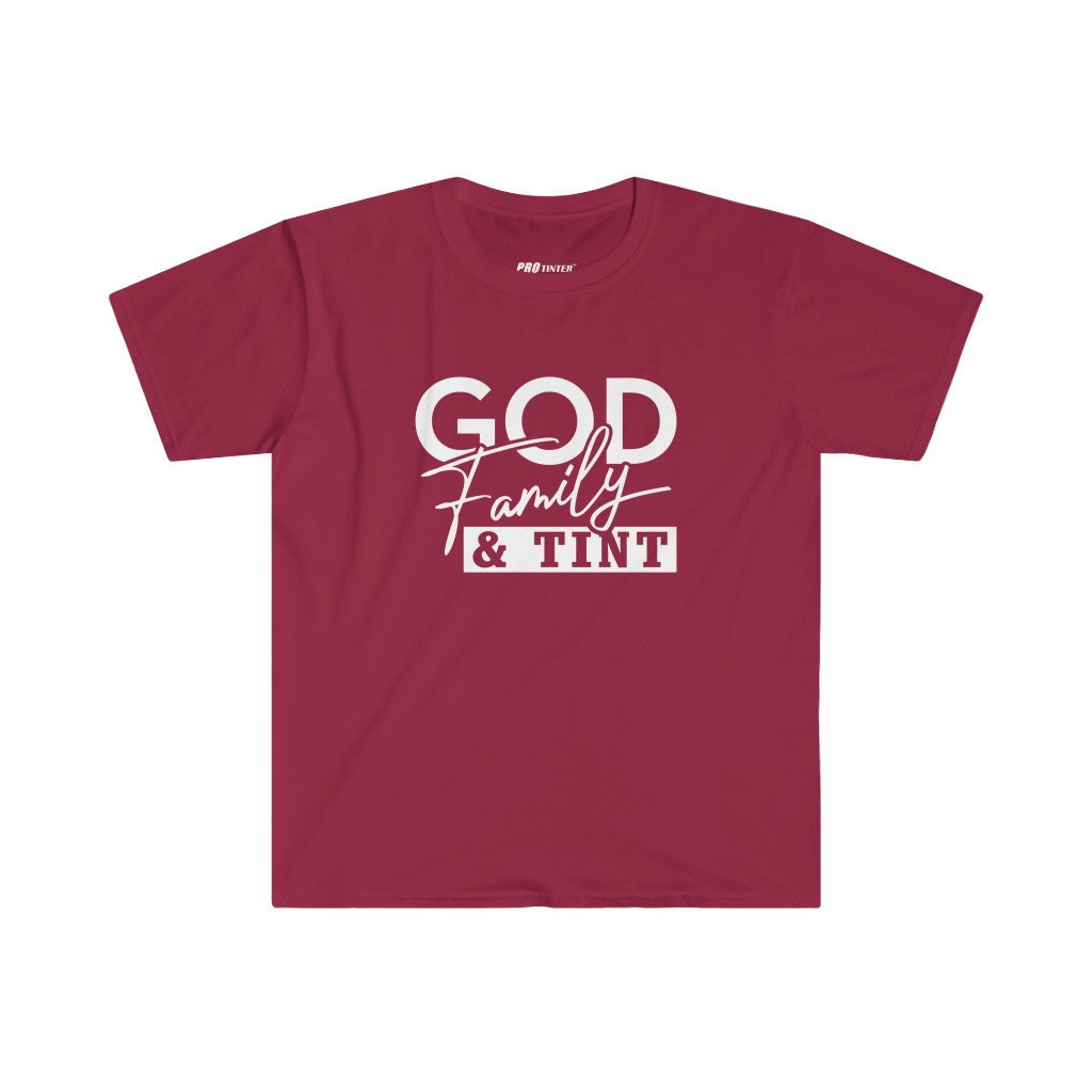 GOD,Family & Tint Unisex Softstyle T-Shirt