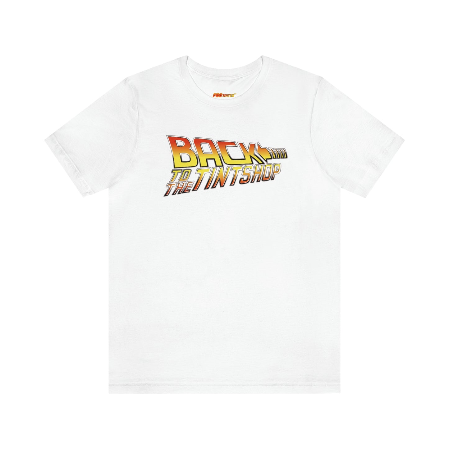 BACK TO THE TINTSHOP Short Sleeve Tee