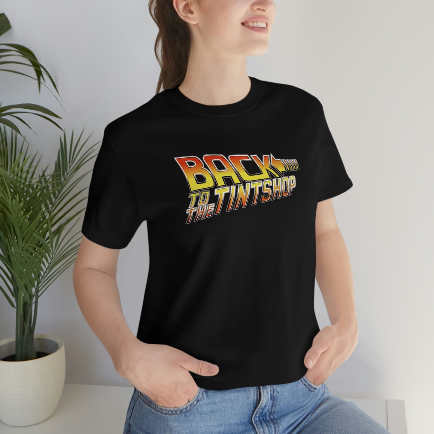 BACK TO THE TINTSHOP Short Sleeve Tee