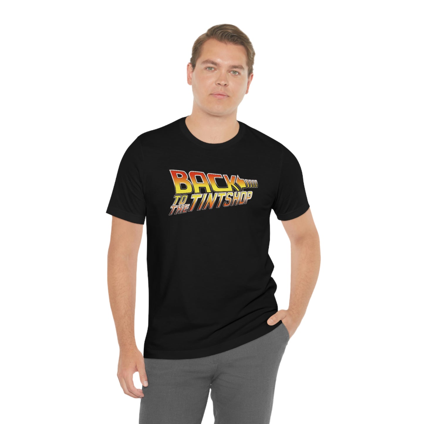 BACK TO THE TINTSHOP Short Sleeve Tee