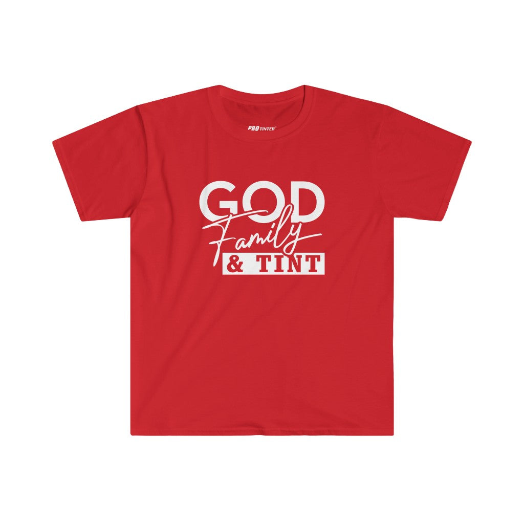 GOD,Family & Tint Unisex Softstyle T-Shirt