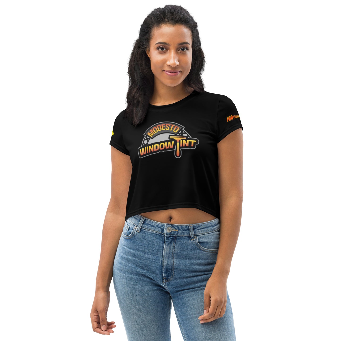 "Your Tint Girl" Crop Tee (Special Design)