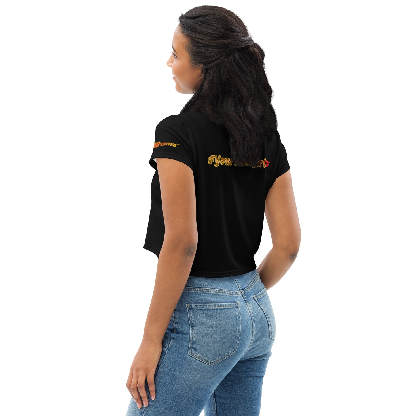 "Your Tint Girl" Crop Tee (Special Design)