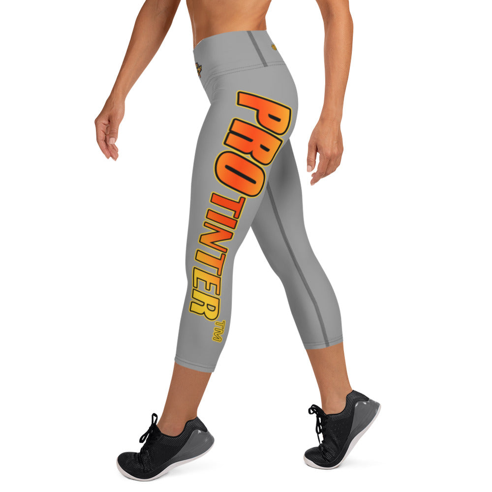 Your Tint Girl -Grey- Capri Leggings (Special Design)