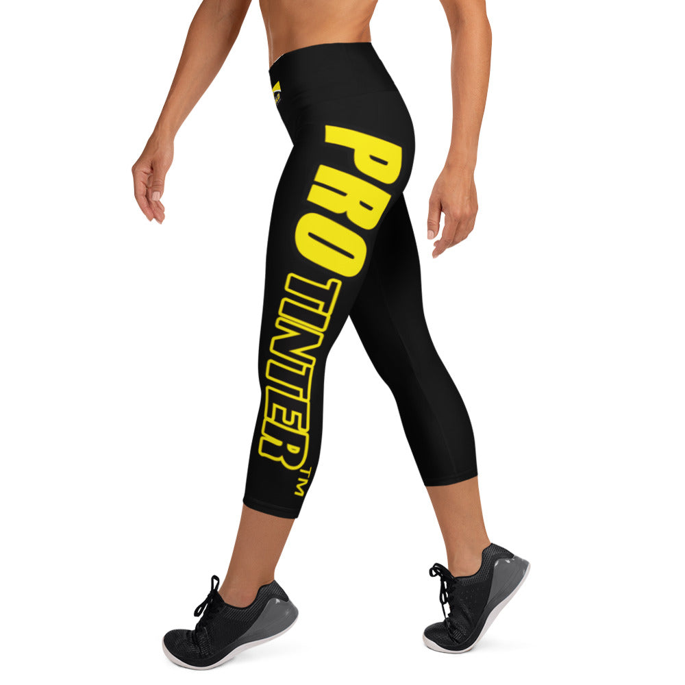 Tint World PRO Tinter (Special Design) Black Capri Leggings