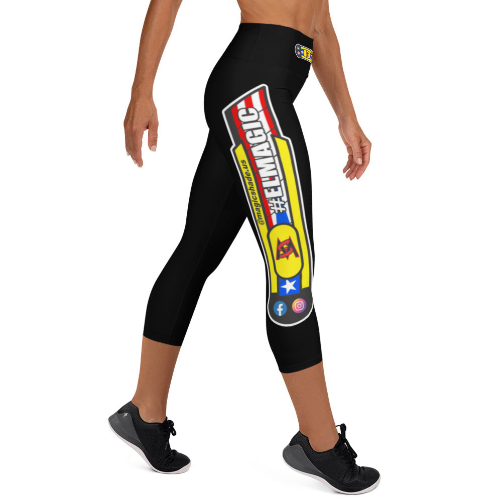 EL Magic PRO Tinter (Special Design) Capri Leggings Black