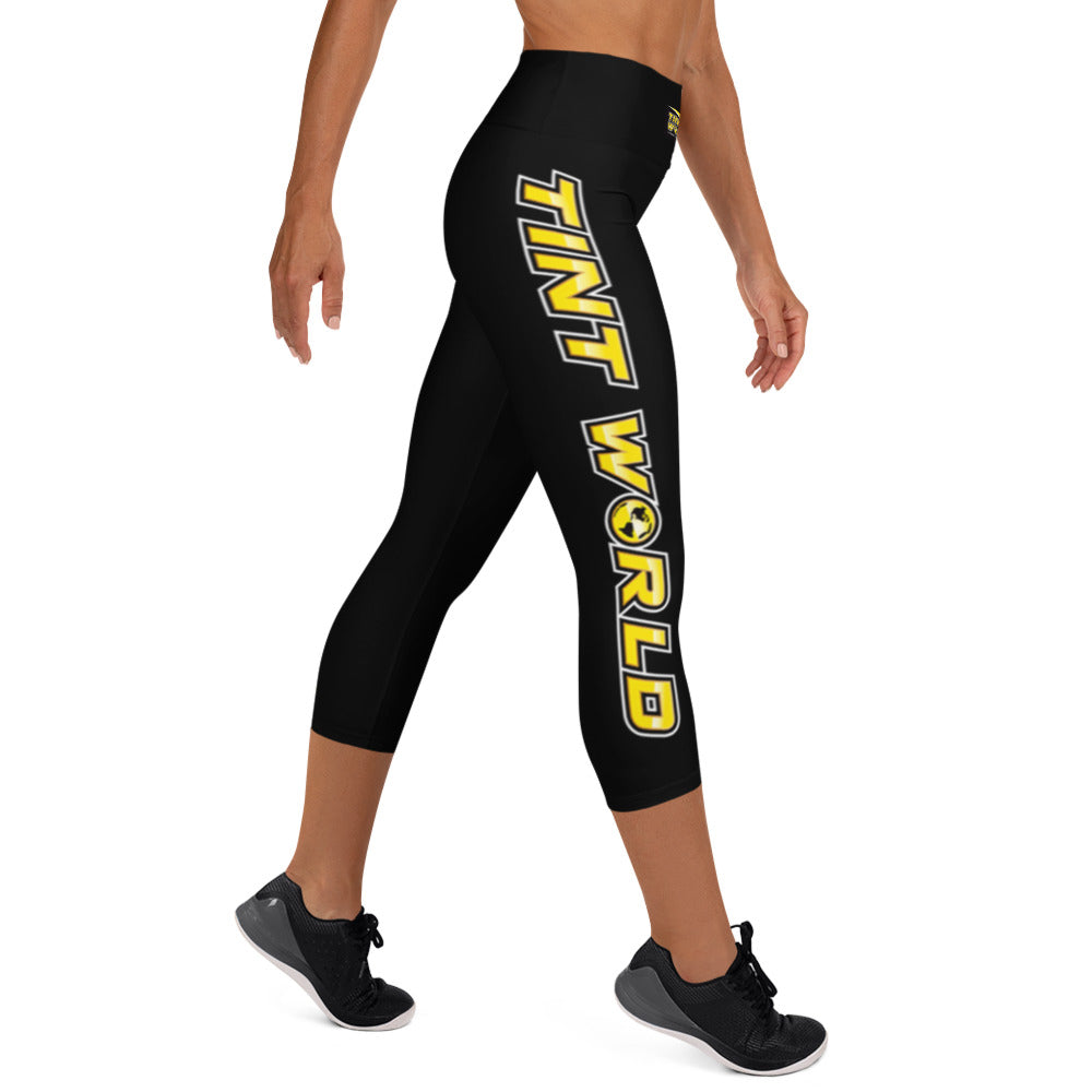 Tint World PRO Tinter (Special Design) Black Capri Leggings