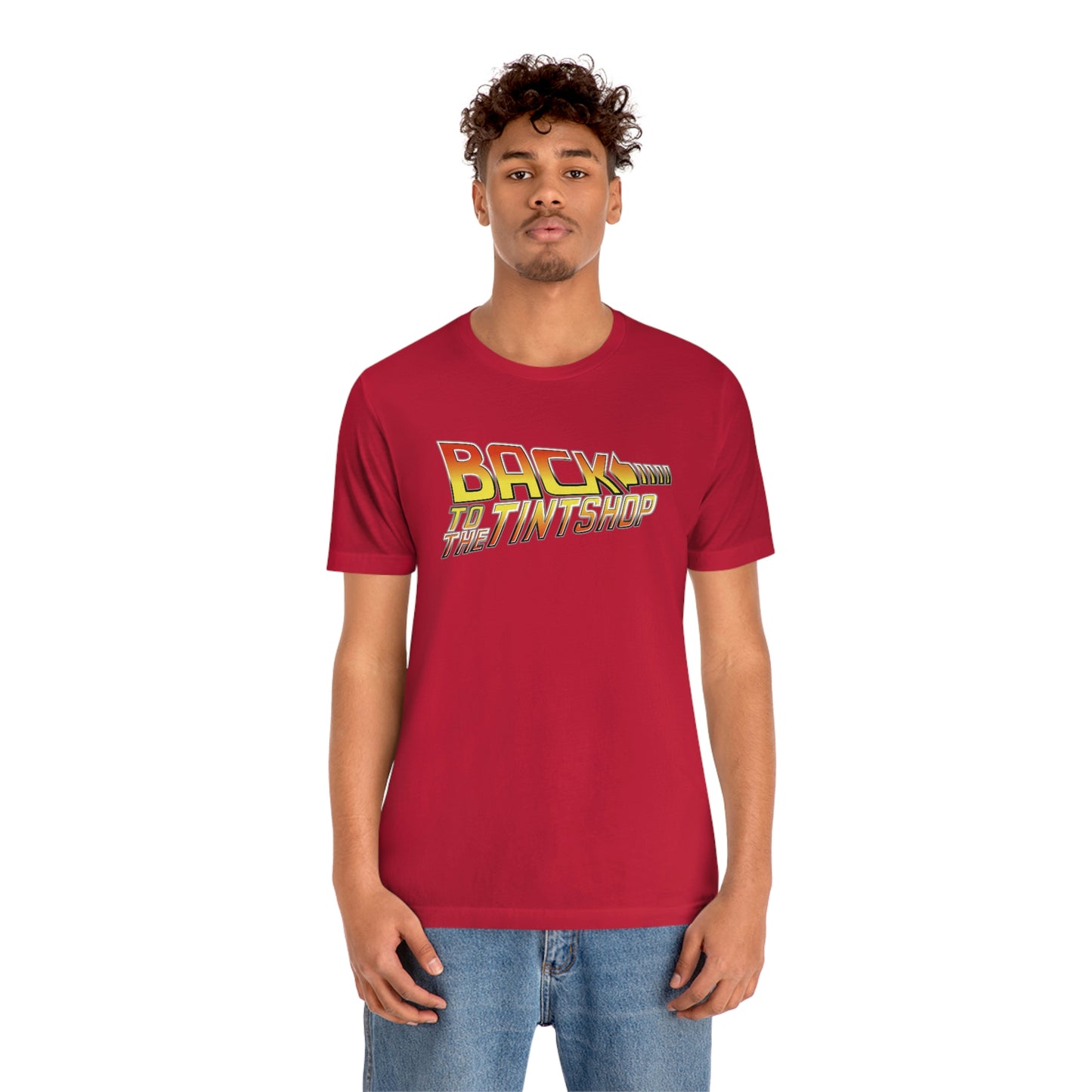 BACK TO THE TINTSHOP Short Sleeve Tee