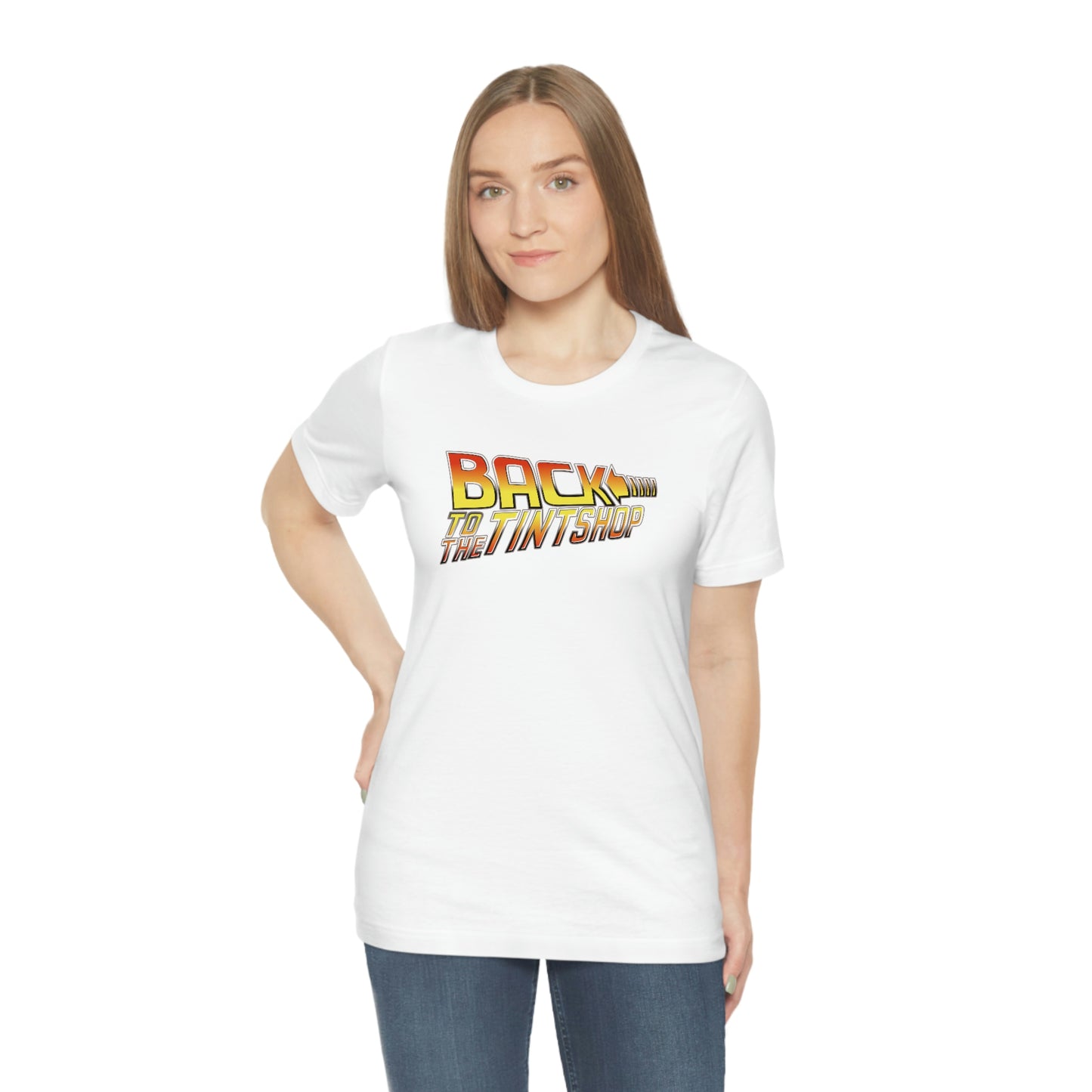 BACK TO THE TINTSHOP Short Sleeve Tee