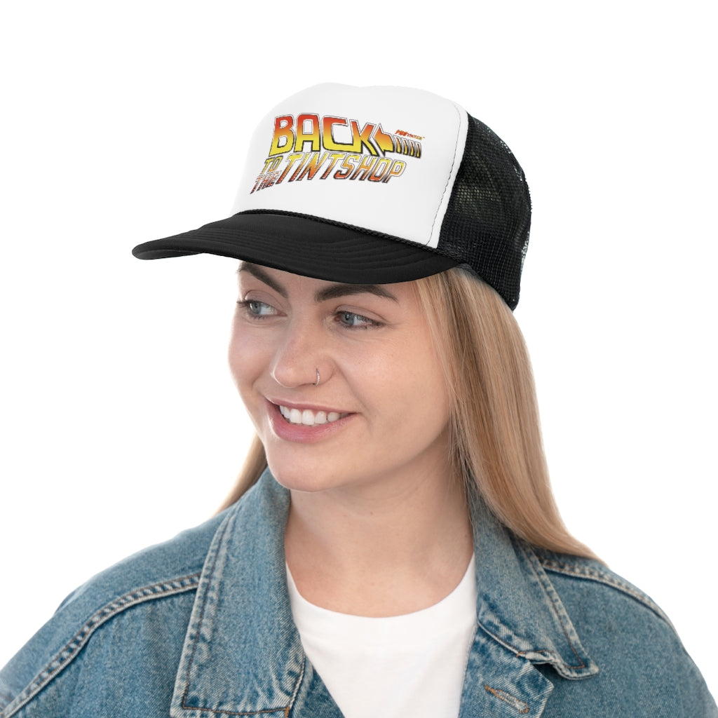 BACK TO THE TINTSHOP Trucker Style Cap