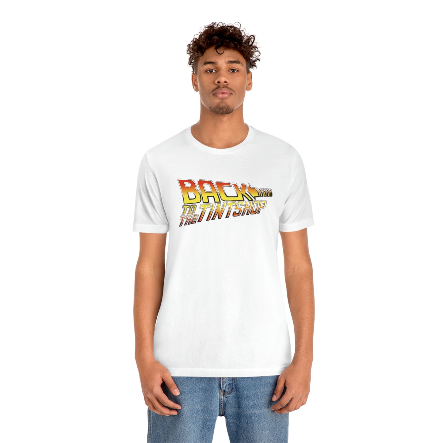 BACK TO THE TINTSHOP Short Sleeve Tee