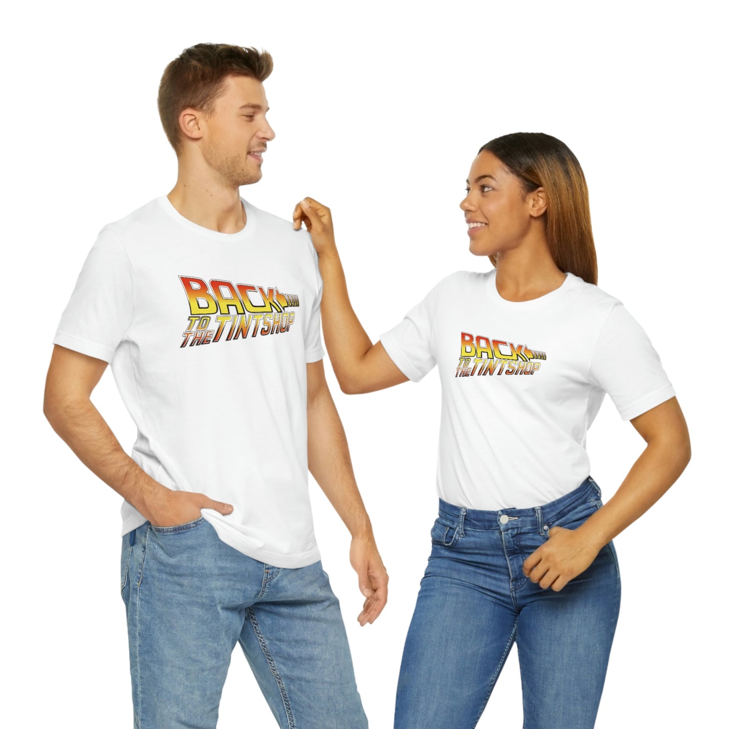 BACK TO THE TINTSHOP Short Sleeve Tee