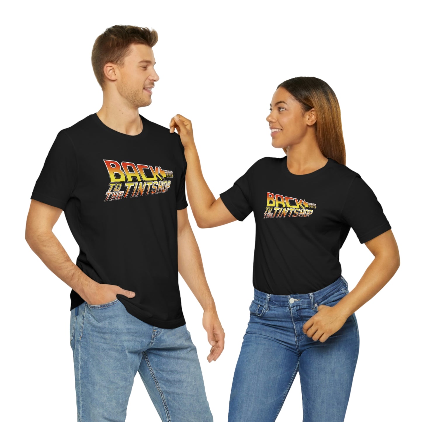 BACK TO THE TINTSHOP Short Sleeve Tee