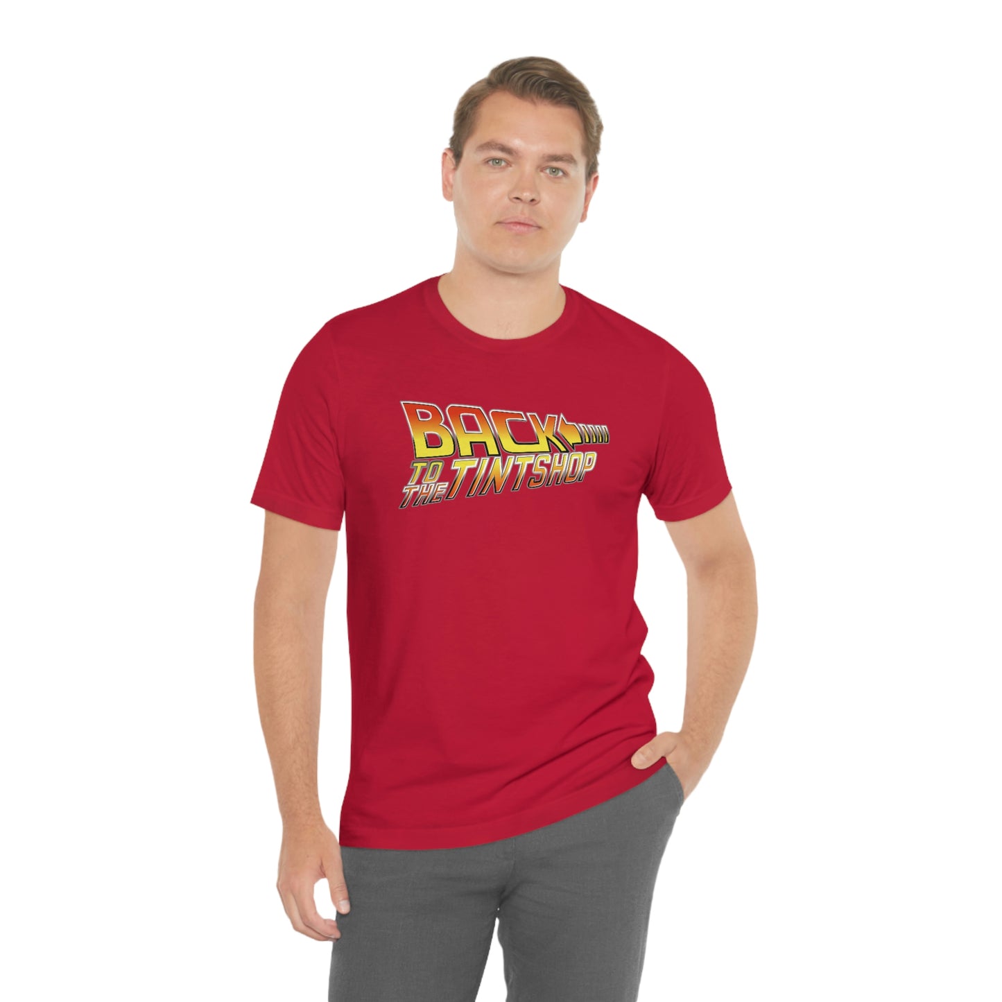 BACK TO THE TINTSHOP Short Sleeve Tee