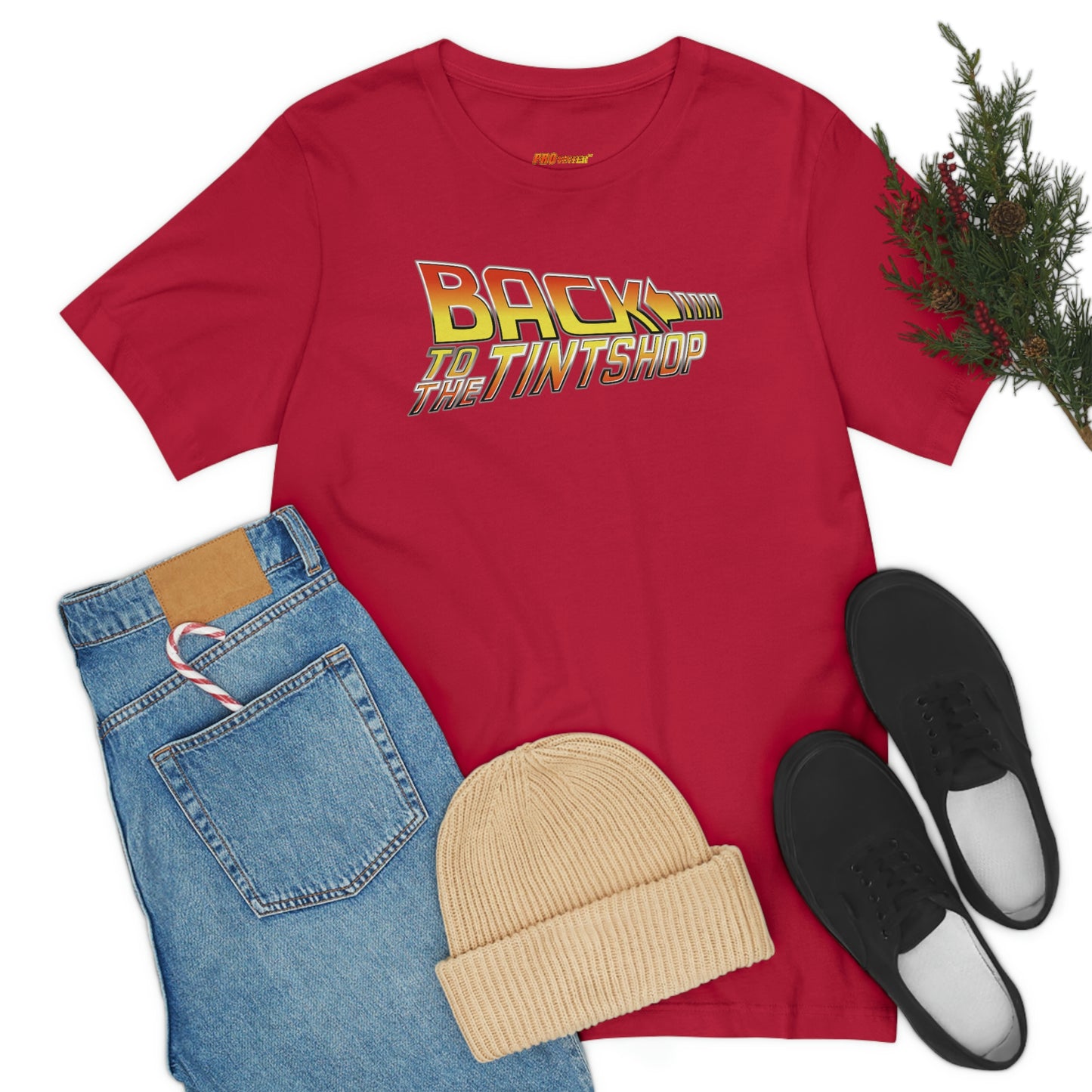 BACK TO THE TINTSHOP Short Sleeve Tee