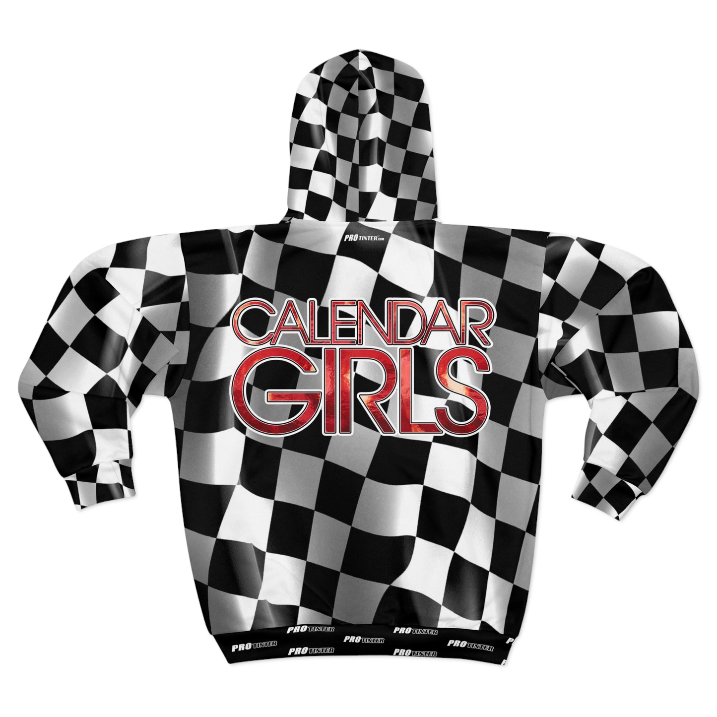 2025 Calendar Girls Zip Up Hoodie