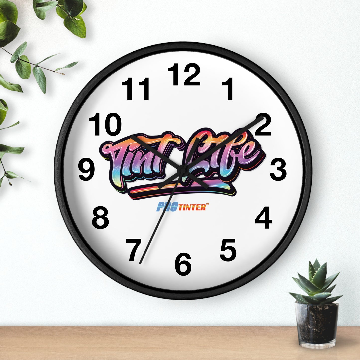 Tint Life Wall Clock