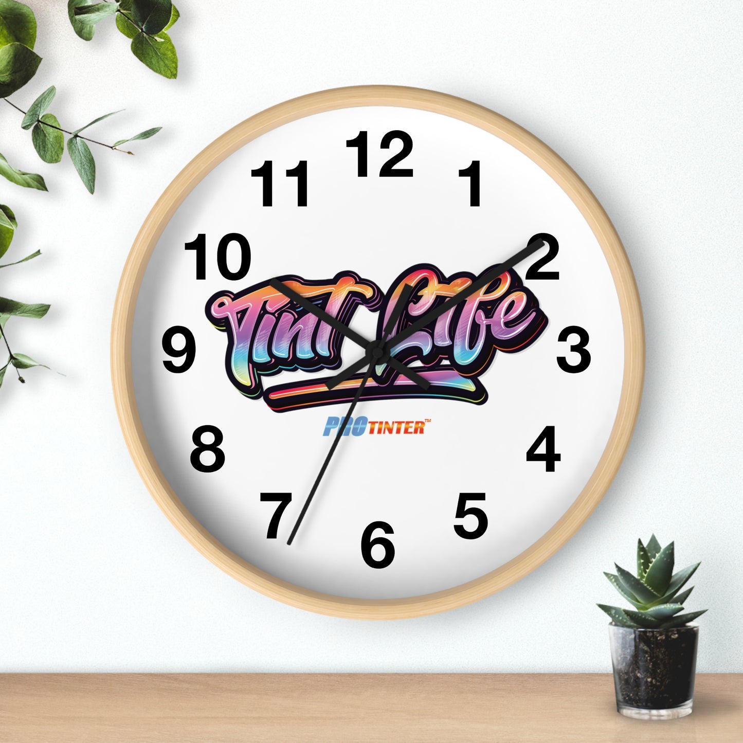 Tint Life Wall Clock