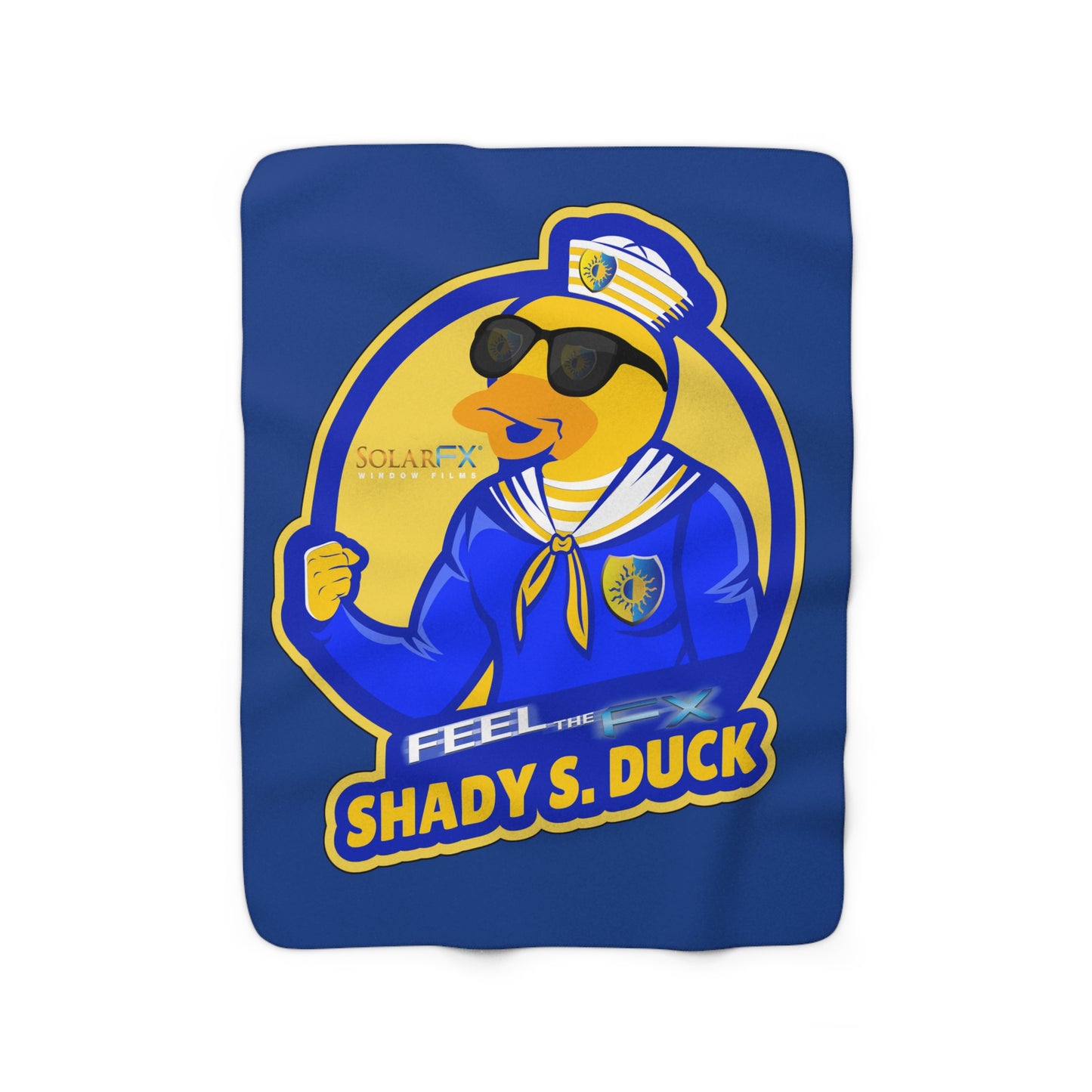 Shady S. Duck Fleece Blanket