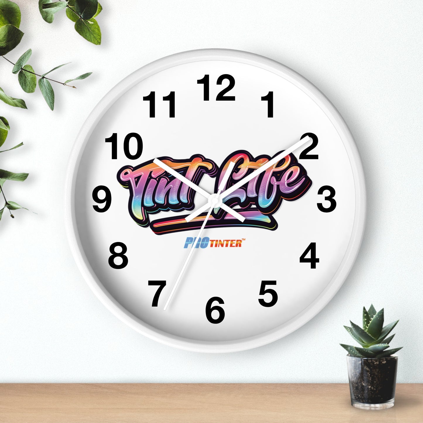 Tint Life Wall Clock