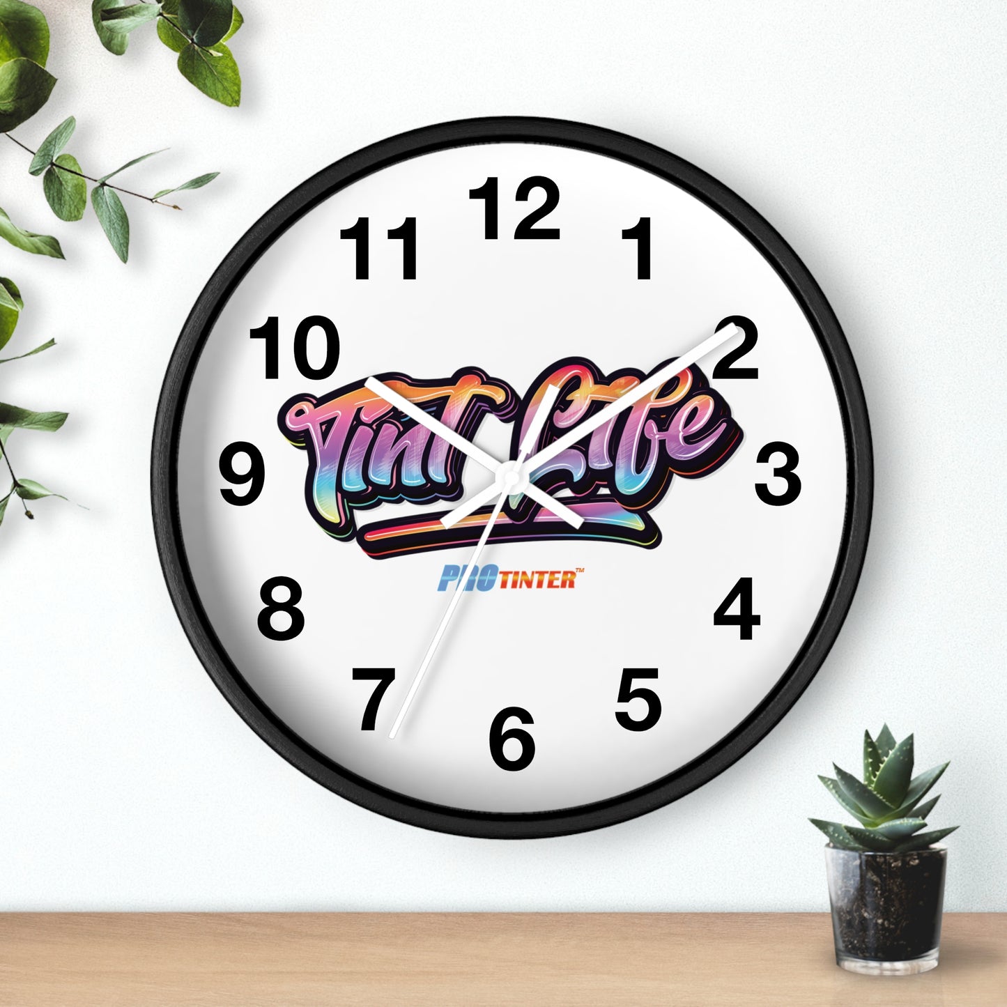 Tint Life Wall Clock