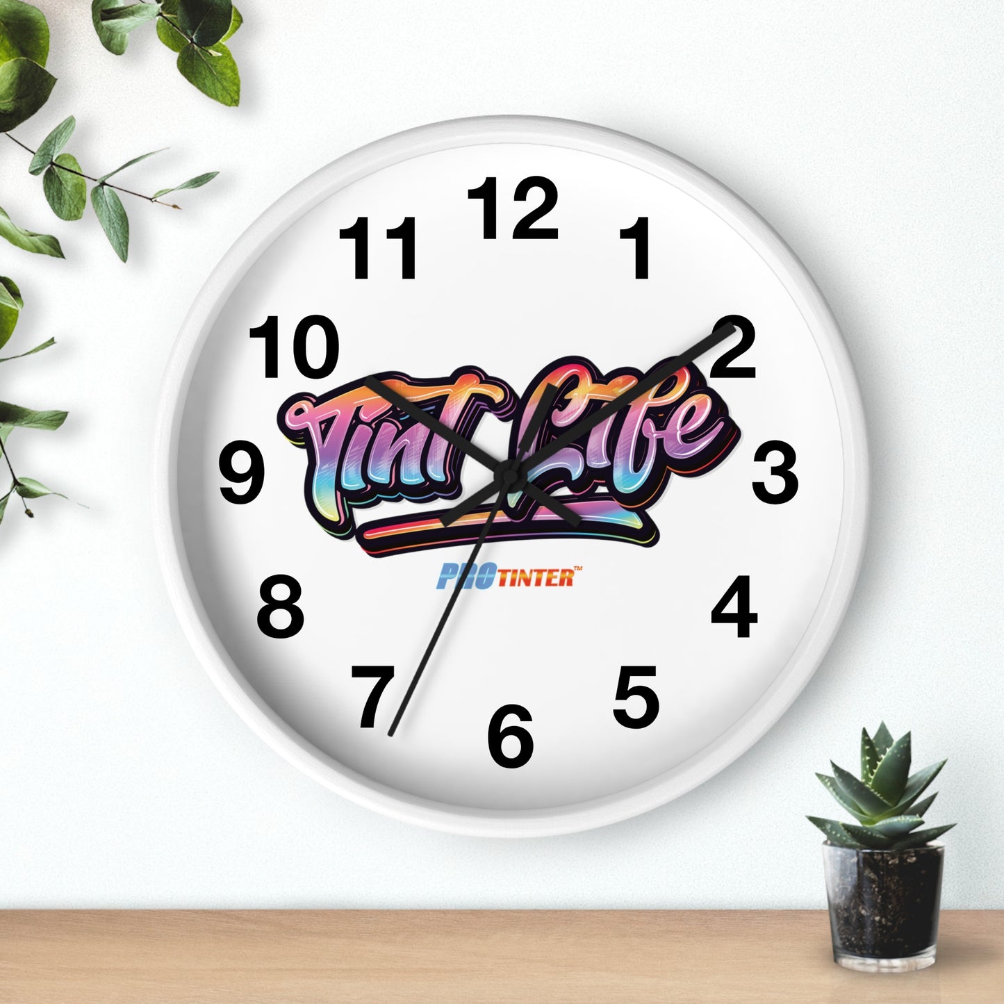 Tint Life Wall Clock