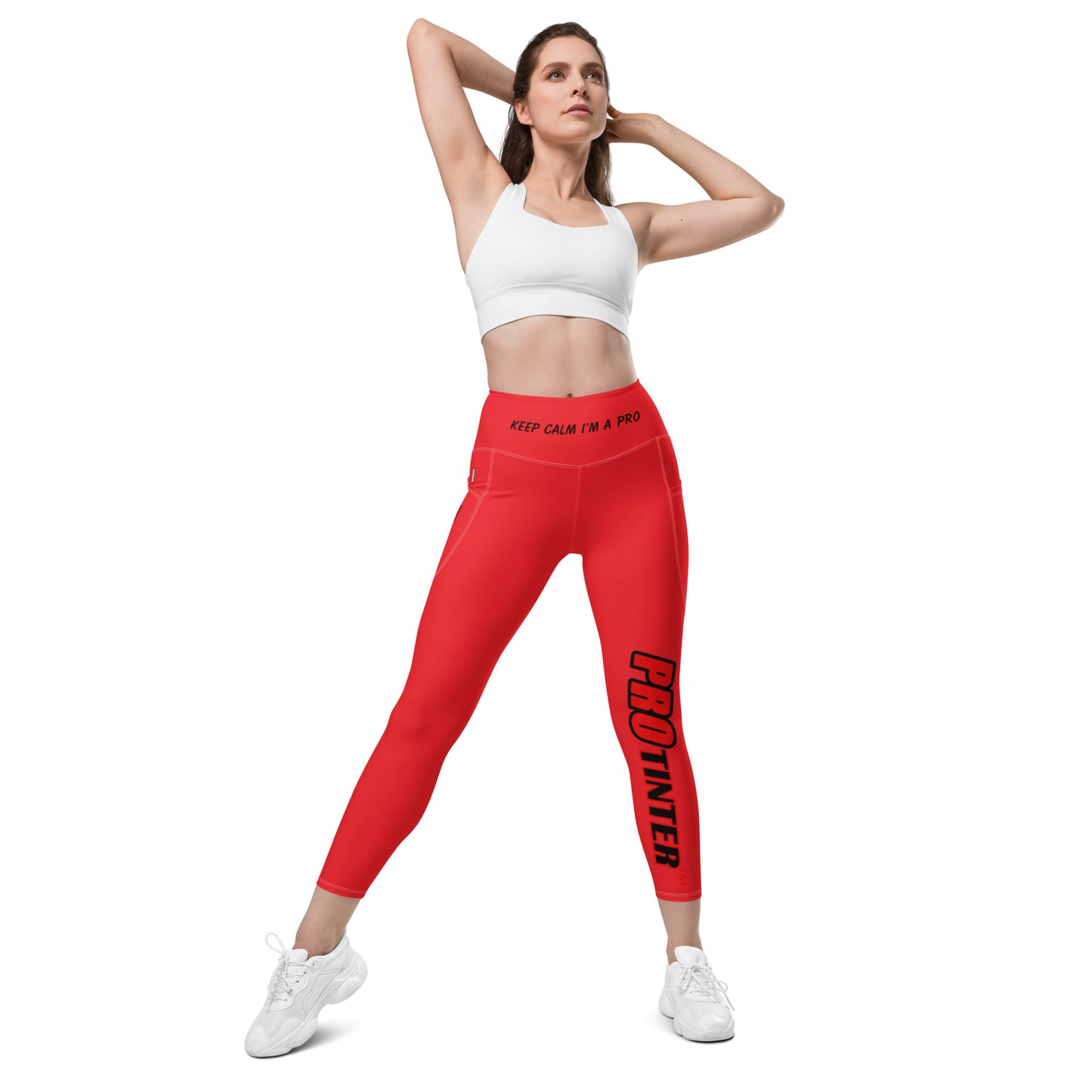 Red Dot  Edition Pro Tinter Leggings with Pocket