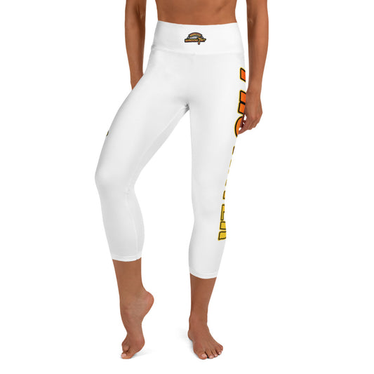 Your Tint Girl -White- Capri Leggings (Special Design)